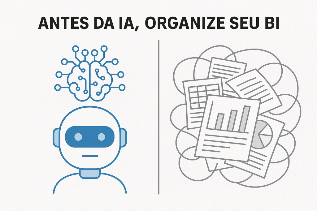 Sua empresa quer usar IA, mas ainda não faz nem o básico com&nbsp;dados?